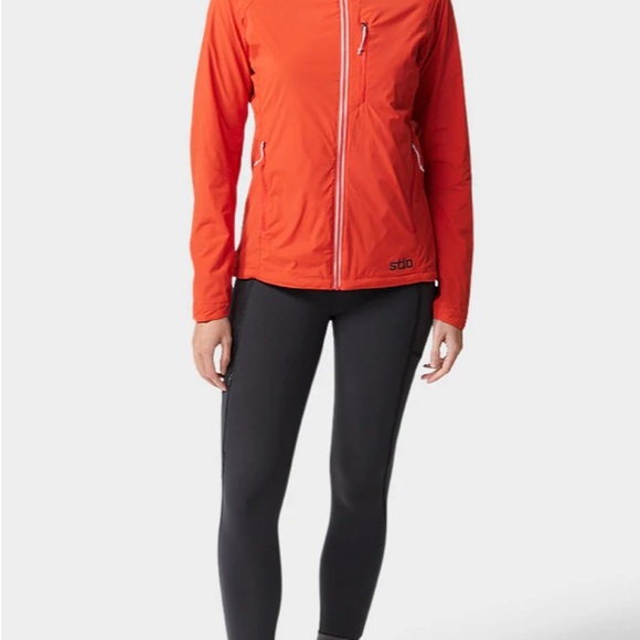 Stio Women’s Dawner Hooded Jacket size small berry pink - Picture 11 of 16